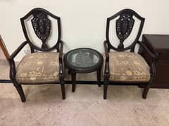 Bedroom chairs set