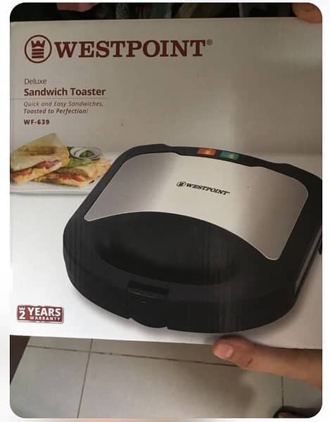 West Point sandwich toaster 0