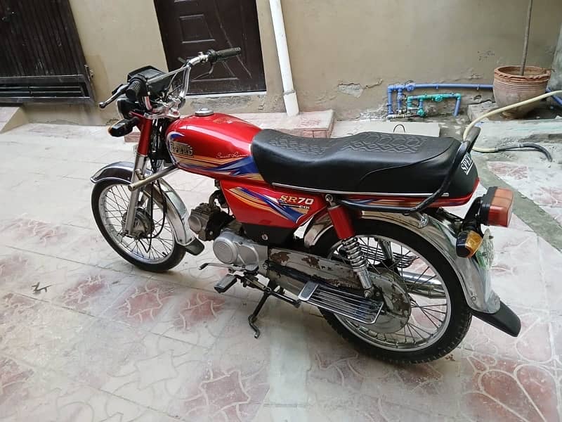 Hi speed motorcycle 70 cc 1