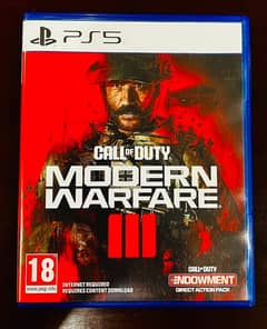 Call Of Duty Modern Warfare 3 exchange with PS4 CD