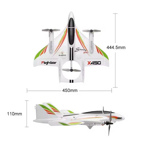 RC PLANE 6channel Verticle flight Drone 1