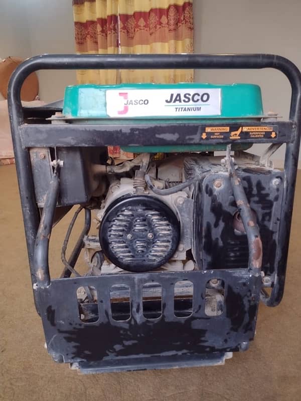 genrator jasco j3800s 5kva 4