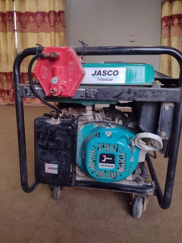 genrator jasco j3800s 5kva 6