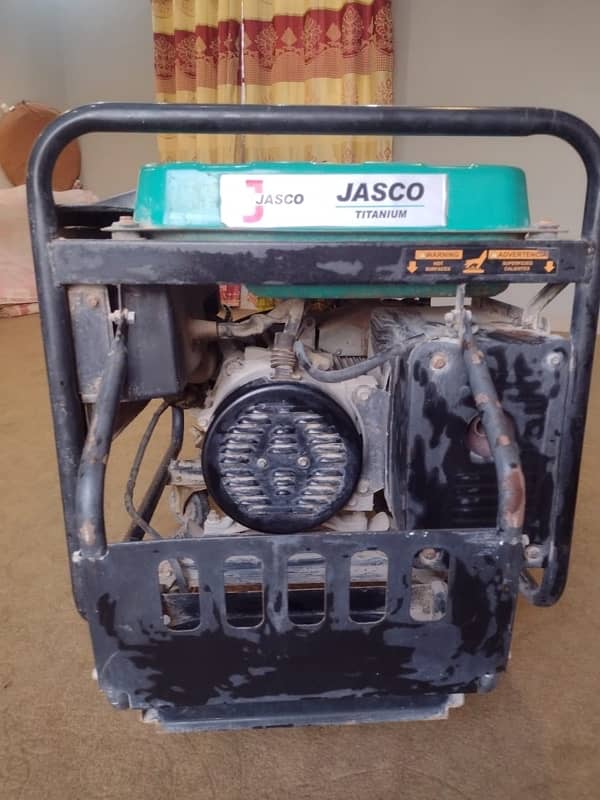 genrator jasco j3800s 5kva 9