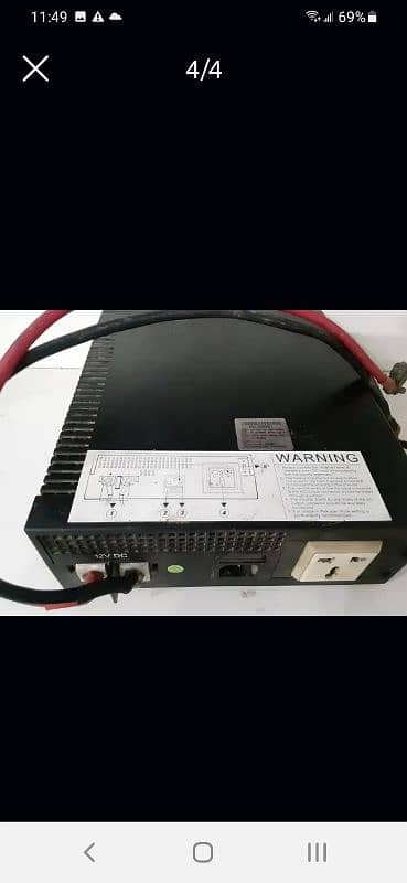 NRE 1000VA  700watts 12v  Good Running Condition Inverter for sale 1