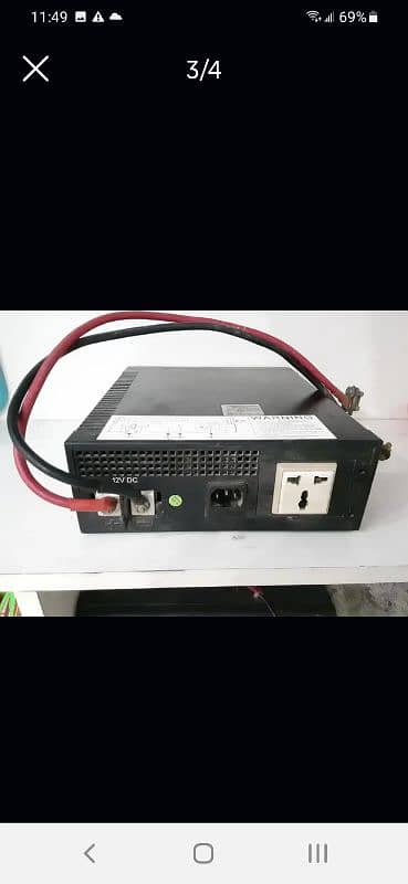 NRE 1000VA  700watts 12v  Good Running Condition Inverter for sale 2