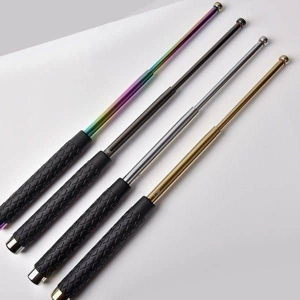 self protective Retractable Metal stick 1