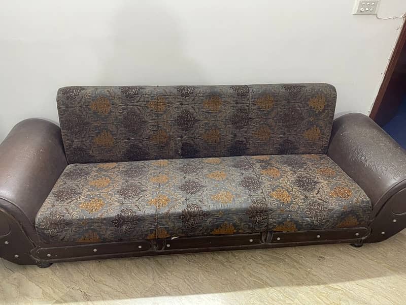 sofa cum bed 3-seater 0