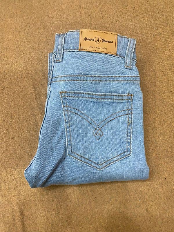 Export BOYS Alvaro  jeans Leftover for wholesale. 2