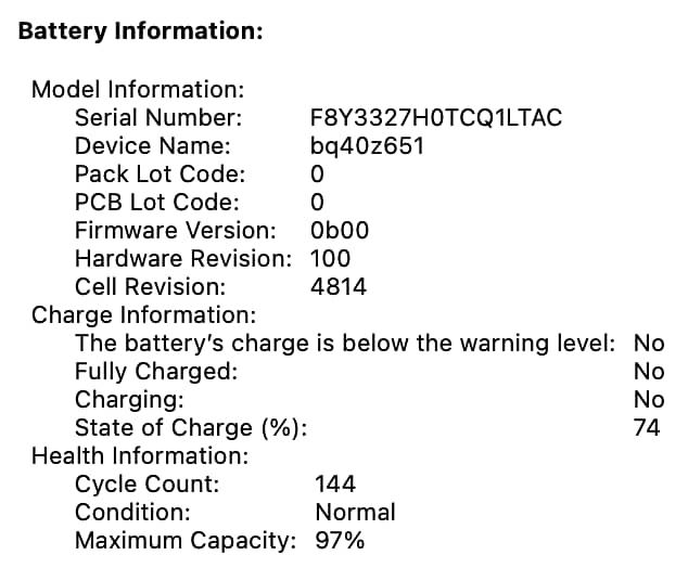 Macbook Pro 2023 M2 pro 14 inch 16 gb ram and 512gb ssd 8