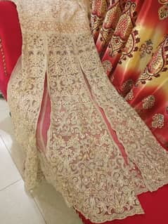 front open maxi with lehnga full flayer