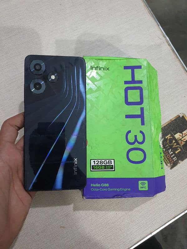 Infinix hot 30 4gb 128gb PTA Approved 0