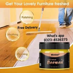 Beeswax l Furniture Dust Cleaning Wax l Free Delivery l 0323-4536375