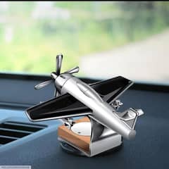 Solar Powered Aeroplane Car Air Freshner