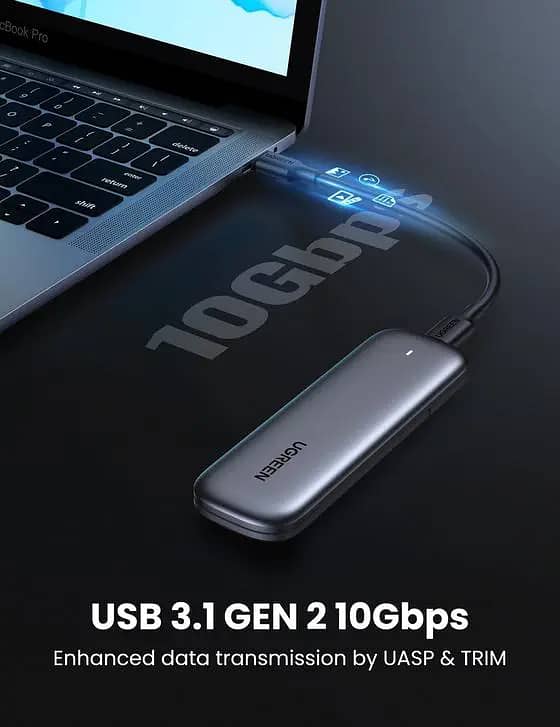 UGREEN 60354 M. 2 NVMe SSD USB-C Enclosure. 3