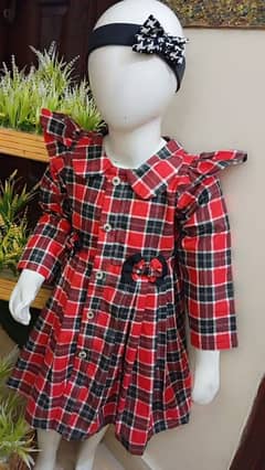 winter stuff  kid Frock