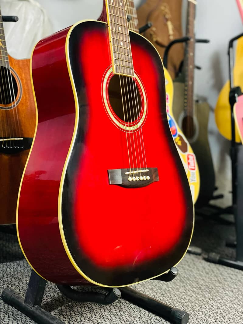 Guitars Acoustic Bignners Professhional Acoustic /semi electric 8