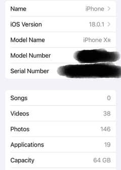 iPhone XR jv 4 Month Sim time work urgent sale