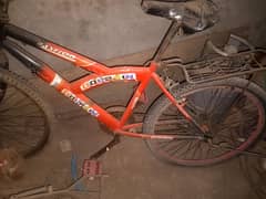 rough condition frame all ok only tyre tube changing condition urgent