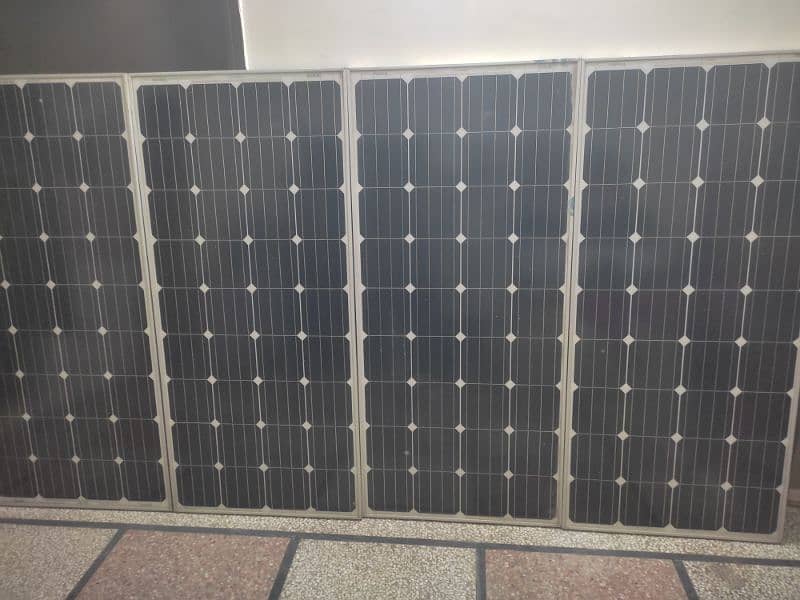 150 wats solar 4 panels 6