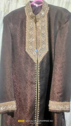 Men's sherwani with tarban