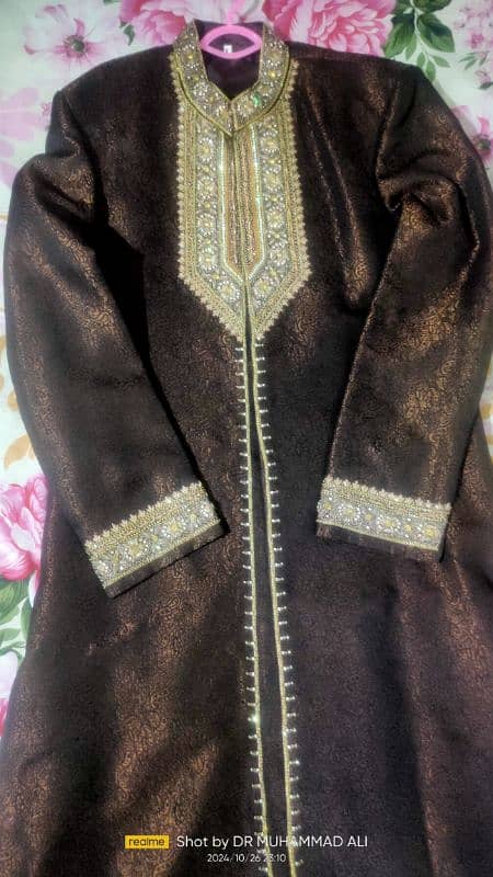 Men's sherwani with tarban 3