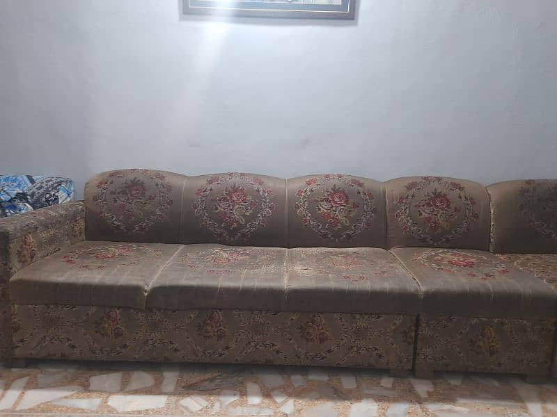 L shape corner sofa 7 seater 1