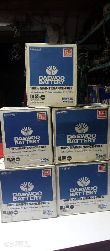 Battery for UPS, Solar and OSAKA DAEWOO 7