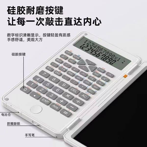 Scientific Calculator-Foldable Financial Calculatr-Ships from Overseas 3