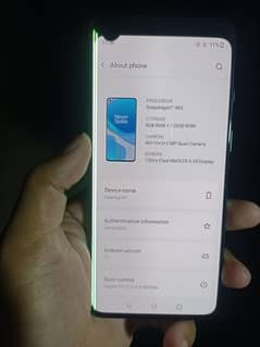 oneplus 8T  8gb ram 128gb rom dual sim aprove