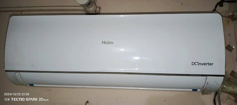 Haier 1 ton ac in new condition 1