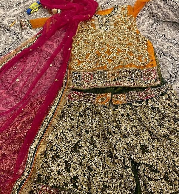 mehndi dress 1