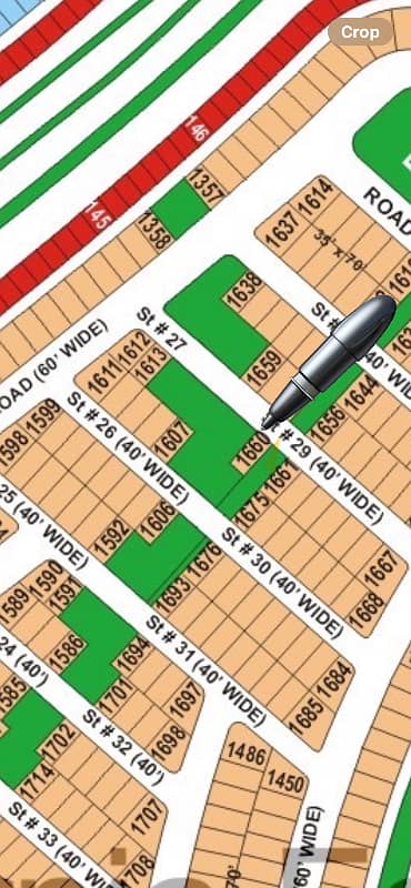 Precinct-8 Sami corner plot with huge extra land for sale bahria town Karachi 0