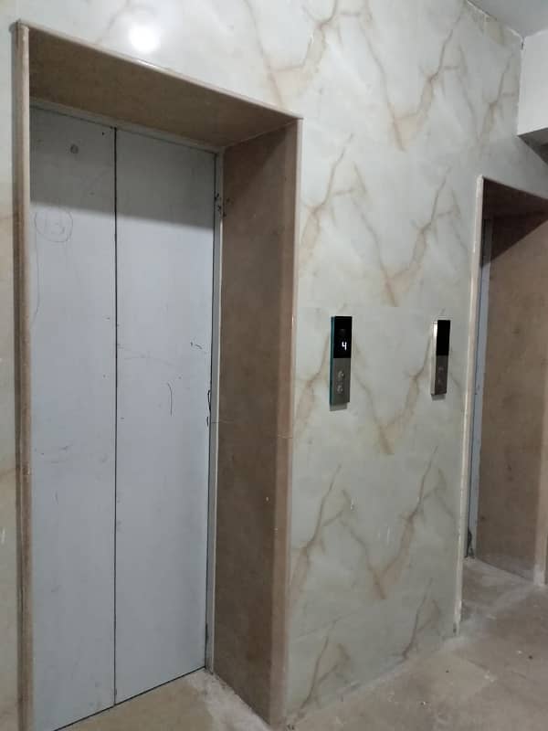 1 Bed + 1 Lounge Flat For Sale In New Building ALI CLASSIC TOWER NORTH KARACHI 14