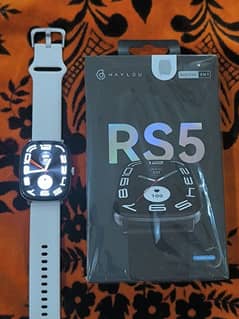 haylou rs5 smart watch 10/10 silver