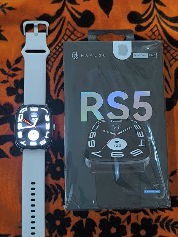 haylou rs5 smart watch 10/10 silver 0