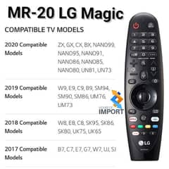 LG Magic Remote Control with voice & Mouse option 03008010073