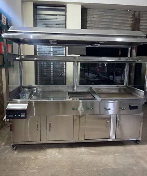 Hotplate Counter | Shawarma Counter | Fryer Counter | BBQ Counter 17