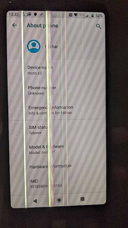 Moto z3 PTA approved 5