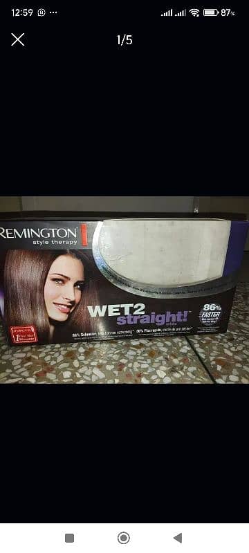 Hair straightener 1