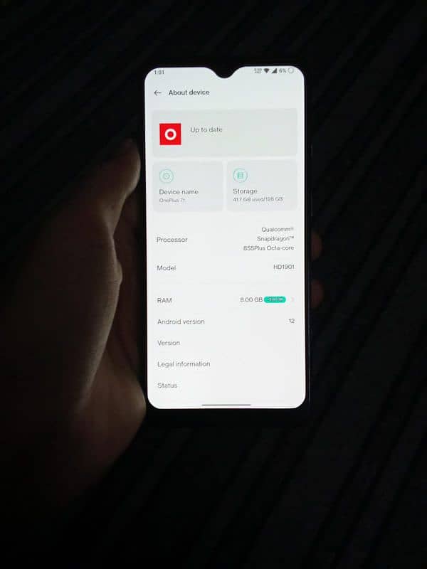 One plus 7t 5