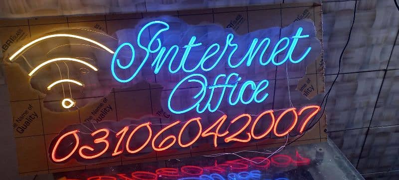 Neon Light|couple names|Office Dacuration|3D signe boards|Home decorat 3