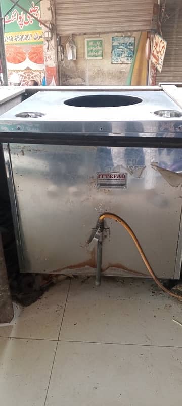 Steel body gas tandoor 2