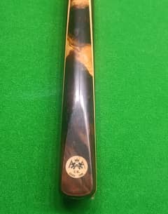 UK Brand Single Piece Cue Premium Tip installed