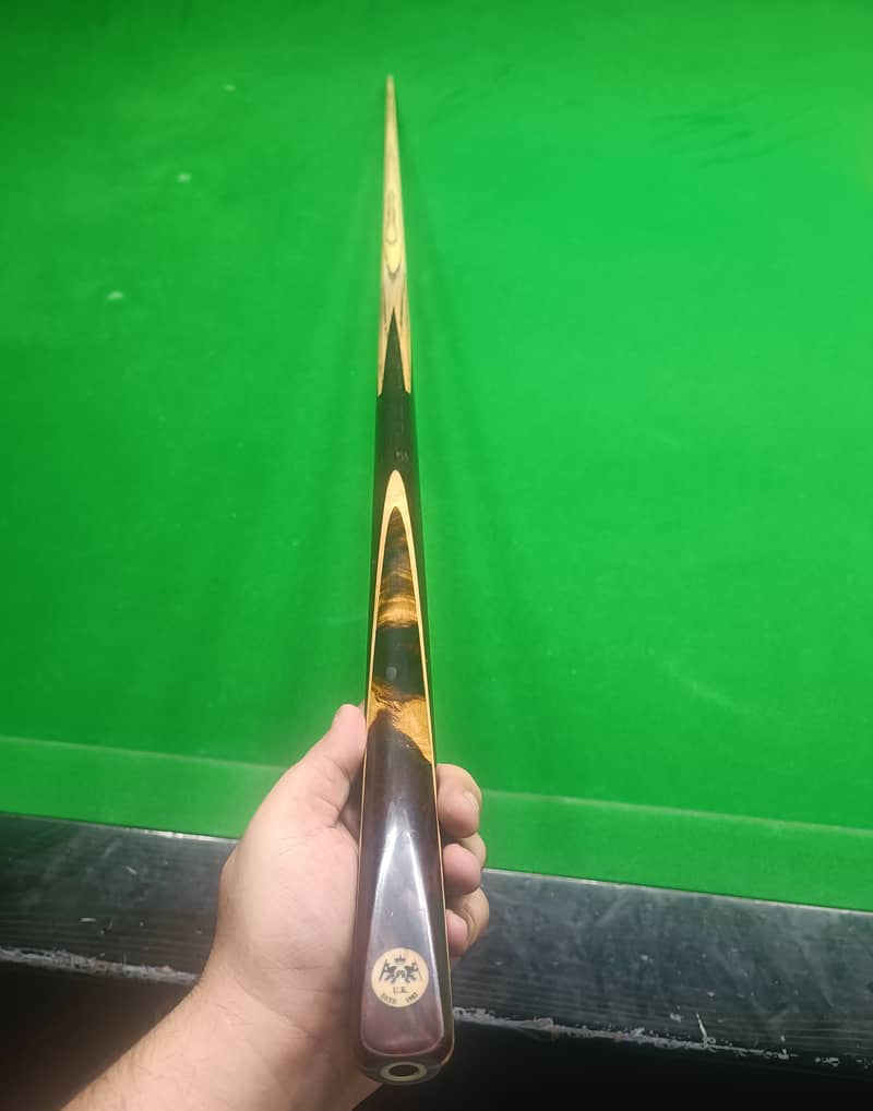 UK Brand Single Piece Cue Premium Tip installed 6