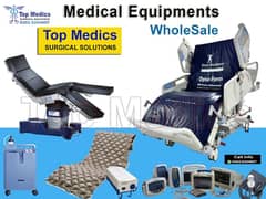 Hospital Equipment refurbished Bed / Moniters / OT Table/ Stretcher /