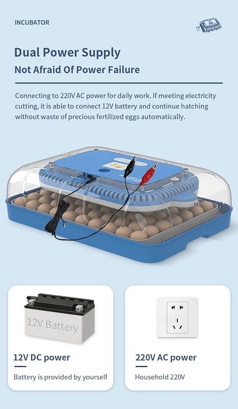 Imported Digital Full Automatic Eggs Incubator & imported Parts 16