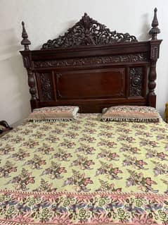 Chinioti Bed ND Dressing table for sale