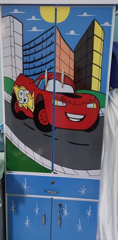 Kids Car Cartoon Wardrobe - 10/10 Condition Just like New. 0