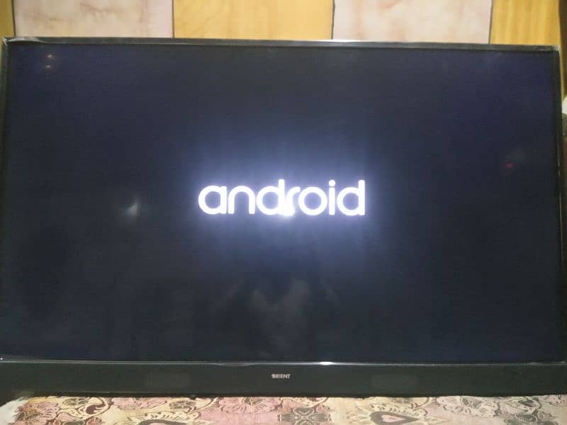 ORIENT 50" ANDROID TV FOR SALE 1